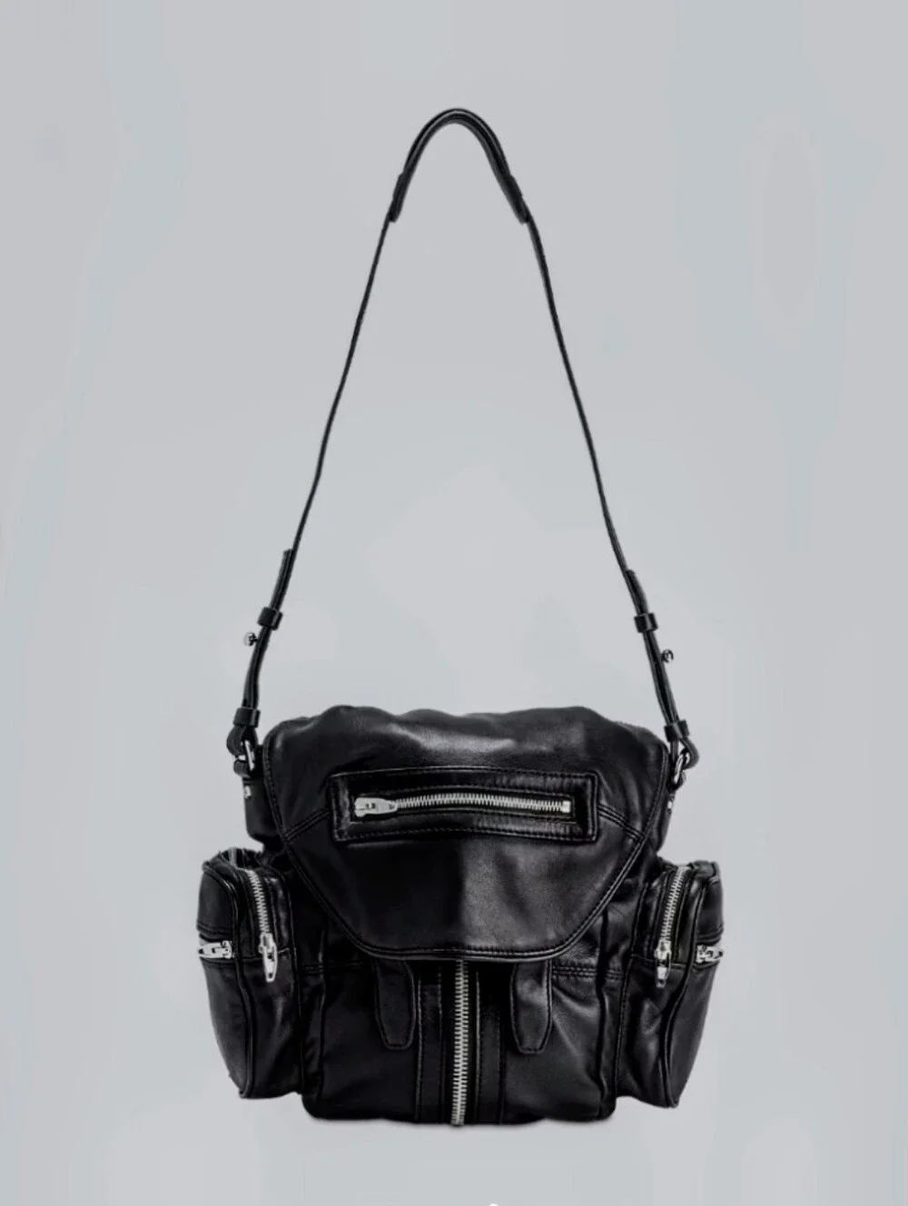 Alexander Wang Black Leather Marti Converible Backpack - Picture 8 of 15